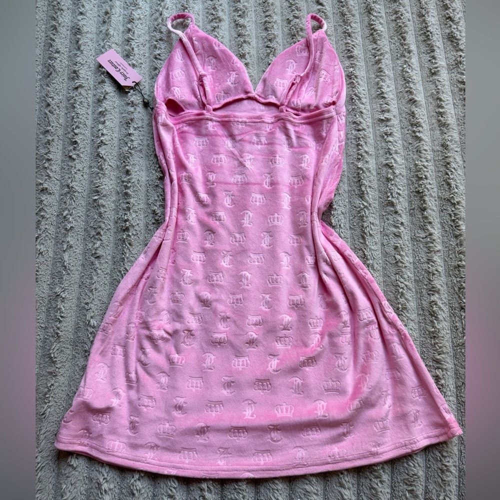 Juicy Couture Plush Velour Bling JC Nightie - Picture 8 of 8
